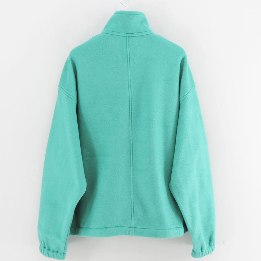 AURALEE/オーラリー】PURE SILK COMFORT FLEECE HALF ZIP P/O