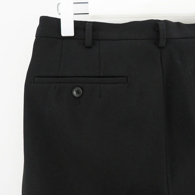 【HEUGN/ユーゲン】<br>Geoge Gabardine Black <br>TROUSER010