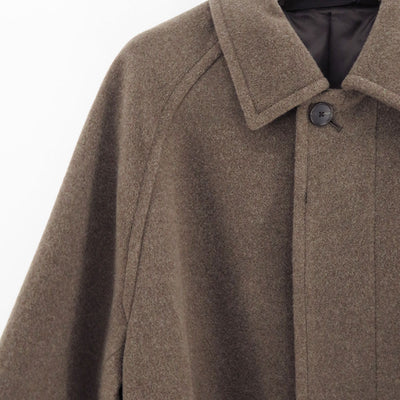【11/7からポイント10%還元】<br>【AURALEE/オーラリー】<br>SUPER FINE WOOL MOSSER SOUTIEN COLLAR COAT <br>A25AC01WM