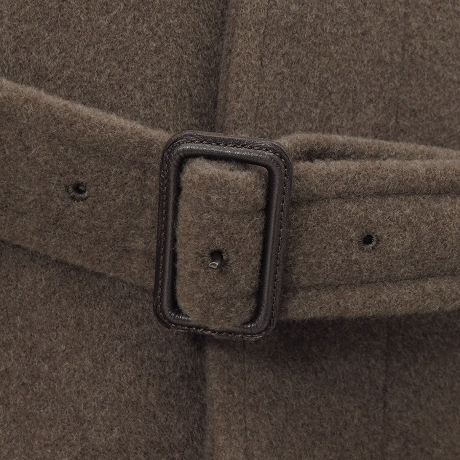 【11/7からポイント10%還元】<br>【AURALEE/オーラリー】<br>SUPER FINE WOOL MOSSER SOUTIEN COLLAR COAT <br>A25AC01WM