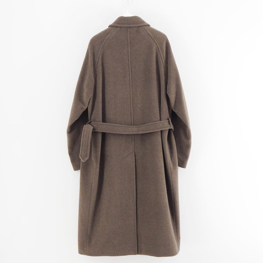 【11/7からポイント10%還元】<br>【AURALEE/オーラリー】<br>SUPER FINE WOOL MOSSER SOUTIEN COLLAR COAT <br>A25AC01WM