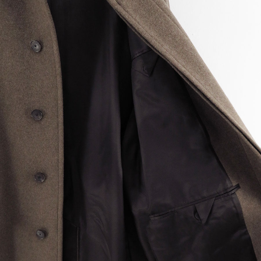 【11/7からポイント10%還元】<br>【AURALEE/オーラリー】<br>SUPER FINE WOOL MOSSER SOUTIEN COLLAR COAT <br>A25AC01WM