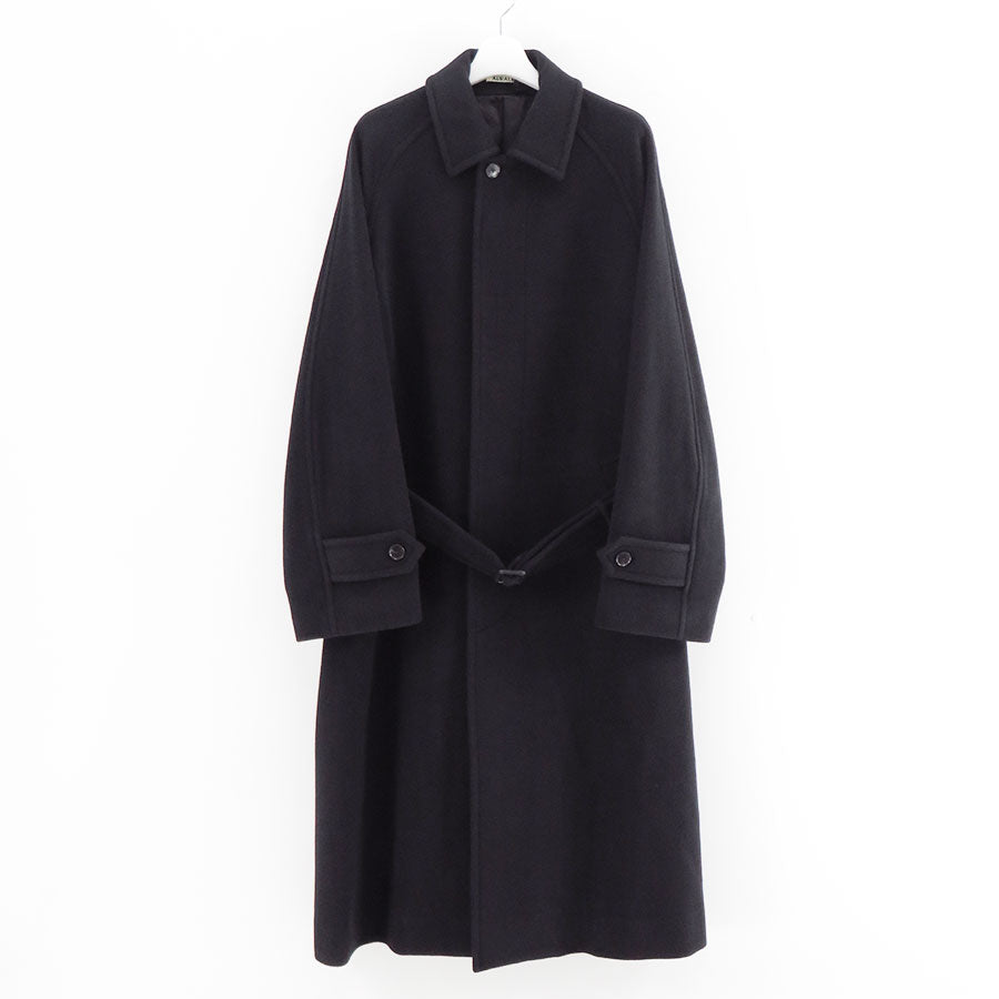 【11/7からポイント10%還元】<br>【AURALEE/オーラリー】<br>SUPER FINE WOOL MOSSER SOUTIEN COLLAR COAT <br>A25AC01WM