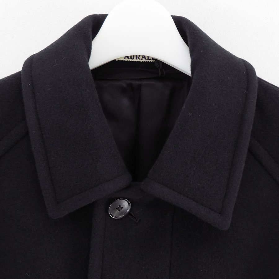 【11/7からポイント10%還元】<br>【AURALEE/オーラリー】<br>SUPER FINE WOOL MOSSER SOUTIEN COLLAR COAT <br>A25AC01WM