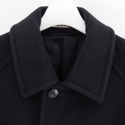 【11/7からポイント10%還元】<br>【AURALEE/オーラリー】<br>SUPER FINE WOOL MOSSER SOUTIEN COLLAR COAT <br>A25AC01WM
