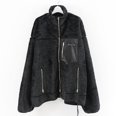 【mastermind JAPAN/マスターマインドジャパン】<br>RABBIT FUR JACKET BOXY FIT <br/>MJ24E13-BL048