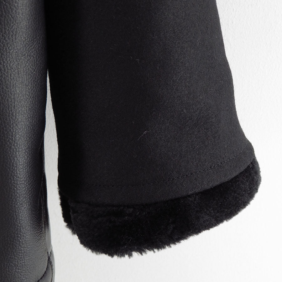 【JUNYA WATANABE MAN】<br>エステルフェイクファー×ウールサージ FILSON Wネームコート <br>WP-C010-051