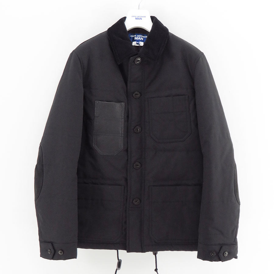 【JUNYA WATANABE MAN】<br>エステルオックス×レザージャケット <br>WP-J026-051