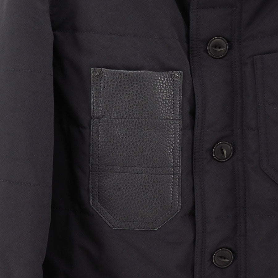 【JUNYA WATANABE MAN】<br>エステルオックス×レザージャケット <br>WP-J026-051