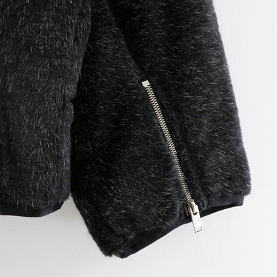 【mastermind JAPAN/マスターマインドジャパン】<br>RABBIT FUR JACKET BOXY FIT <br/>MJ24E13-BL048