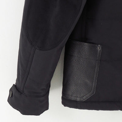 【JUNYA WATANABE MAN】<br>エステルオックス×レザージャケット <br>WP-J026-051