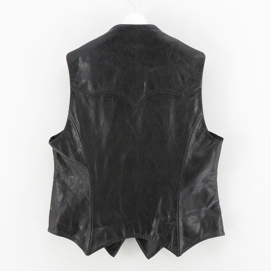 M A S U/エムエーエスユー】BAT LEATHER VEST MPFW-VT0224の通販 「ONENESS ONLINE STORE」