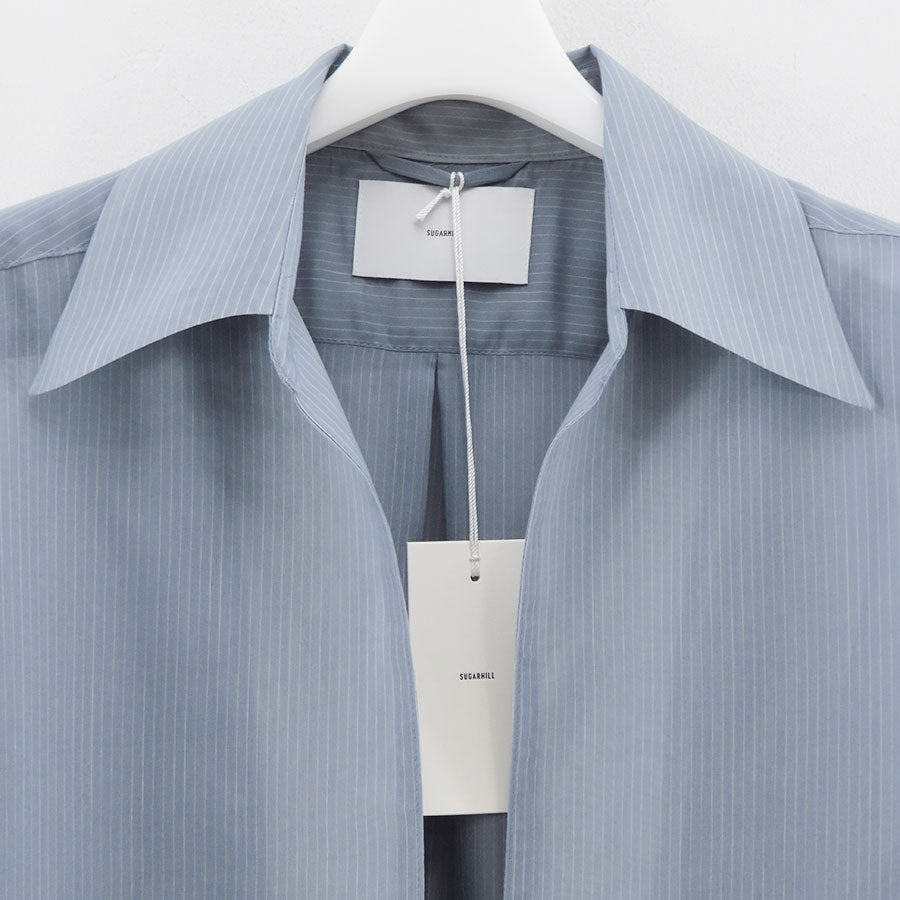 SUGARHILL/シュガーヒル】SHEER SKIPPER SHIRT 2541000508の通販 SUGARHILL/シュガーヒル】SHEER SKIPPER SHIRT 2541000508の通販