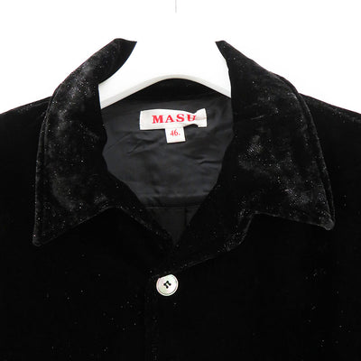 【M A S U/エムエーエスユー】<br>VELVET SHIRT <br>MPFW-SH0624