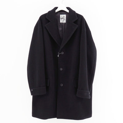 【i am dork/アイアムドーク】<br>ウールメルトンチェスターコート <br>DO25AW02