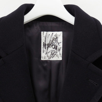 【i am dork/アイアムドーク】<br>ウールメルトンチェスターコート <br>DO25AW02