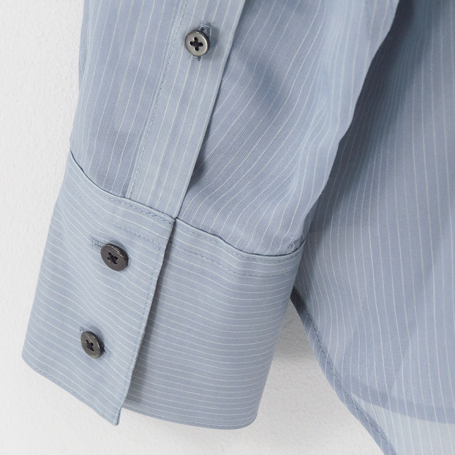 SUGARHILL/シュガーヒル】SHEER SKIPPER SHIRT 2541000508の通販