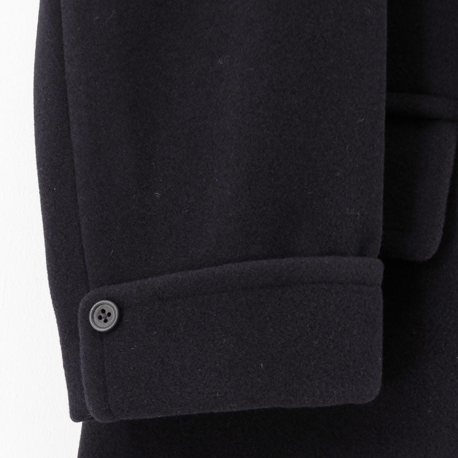 【i am dork/アイアムドーク】<br>ウールメルトンチェスターコート <br>DO25AW02
