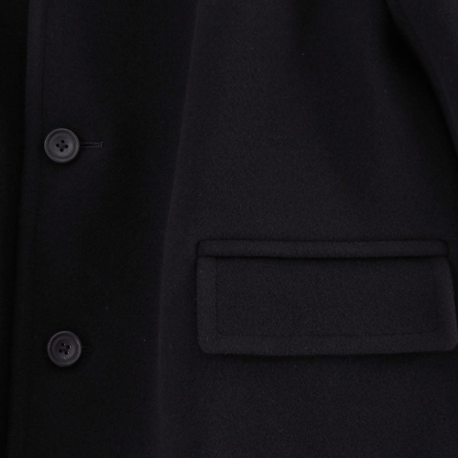 【i am dork/アイアムドーク】<br>ウールメルトンチェスターコート <br>DO25AW02