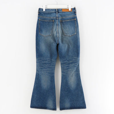 【M A S U/エムエーエスユー】<br>"MASU BOYS" FEATHER BELL-BOTTOM JEANS <br>MBFW-PTB124L