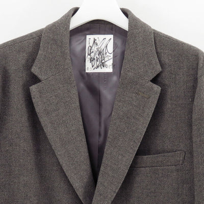 【i am dork/アイアムドーク】<br>ウールリネンカシミアヘリンボーンブレザー <br>DO25AW03