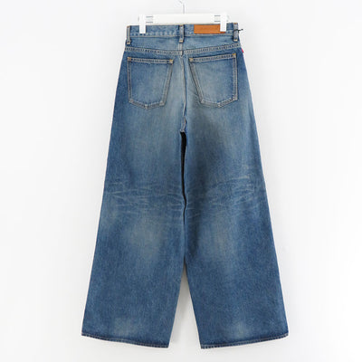 【M A S U/エムエーエスユー】<br>"MASU BOYS" FEATHER BAGGY JEANS <br>MBFW-PTB224L