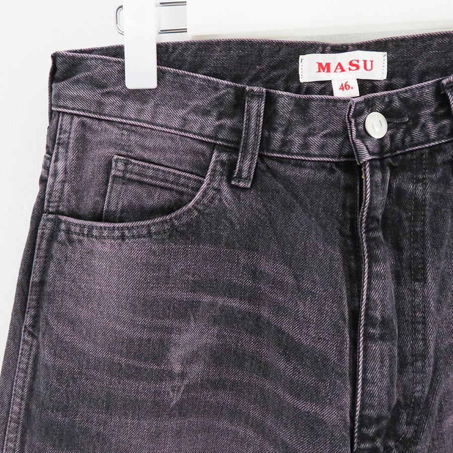 MASU” BAGGY JEANS PINK INDIGO 44 MASU（エムエーエスユー）の