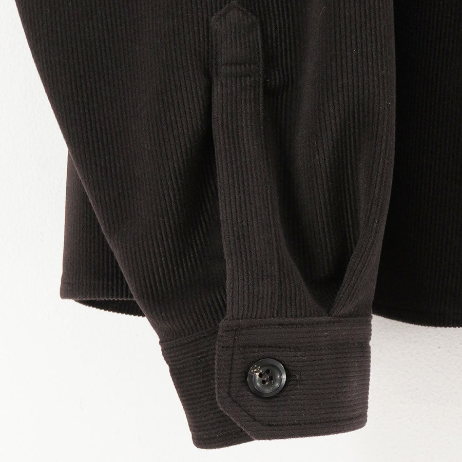 THE RERACS/ザ・リラクス】RERACS HEAT STORAGE CORDUROY OPEN COLLAR