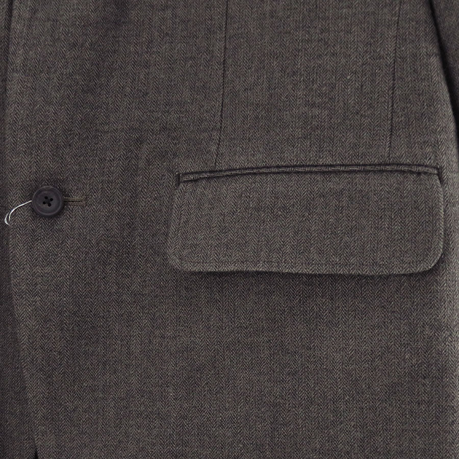 【i am dork/アイアムドーク】<br>ウールリネンカシミアヘリンボーンブレザー <br>DO25AW03