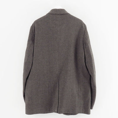 【i am dork/アイアムドーク】<br>ウールリネンカシミアヘリンボーンブレザー <br>DO25AW03