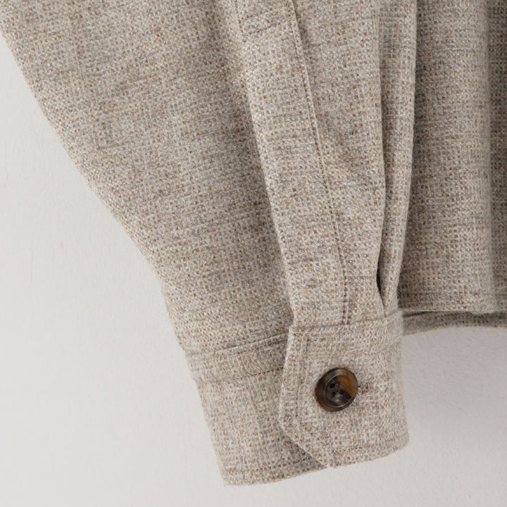 THE RERACS/ザ・リラクス】RERACS SHETLAND×RUM SINGLE OPEN COLLAR