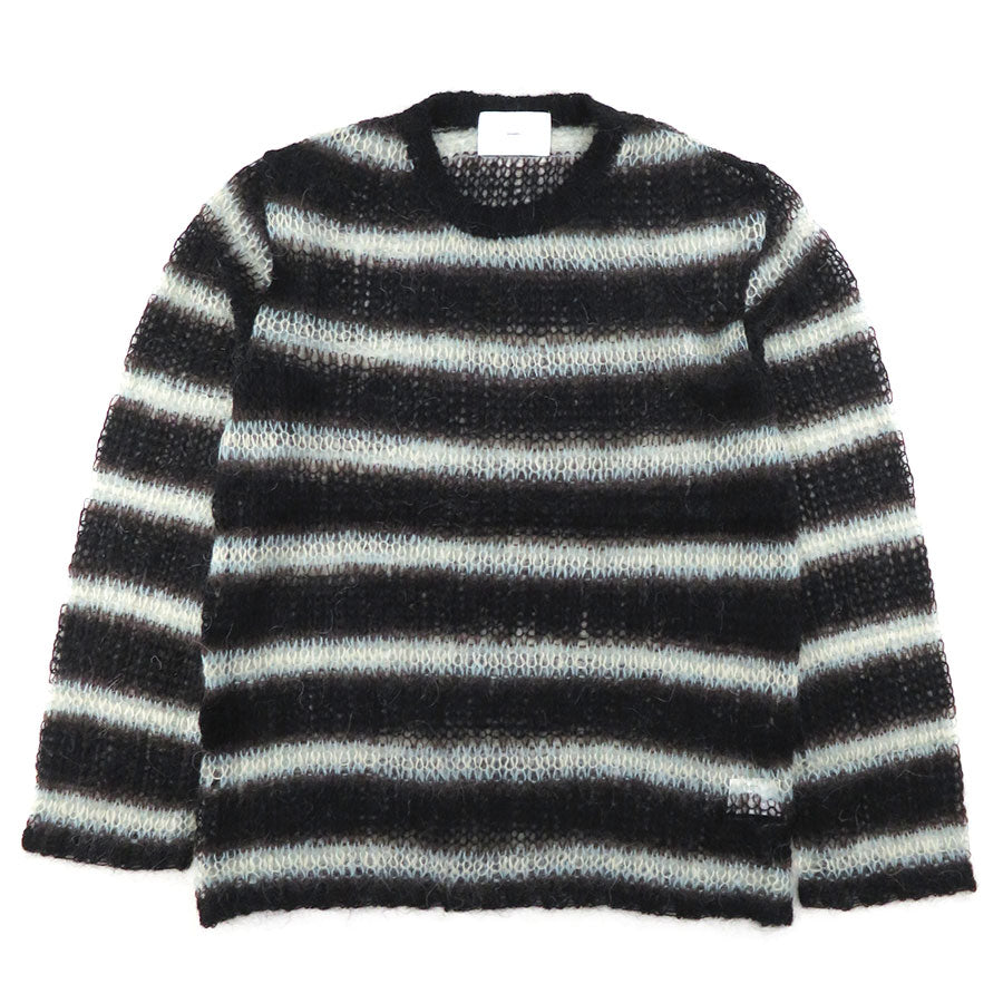 【SUGARHILL/シュガーヒル】<br>MOHAIR STRIPE PULLOVER <br>2411300603