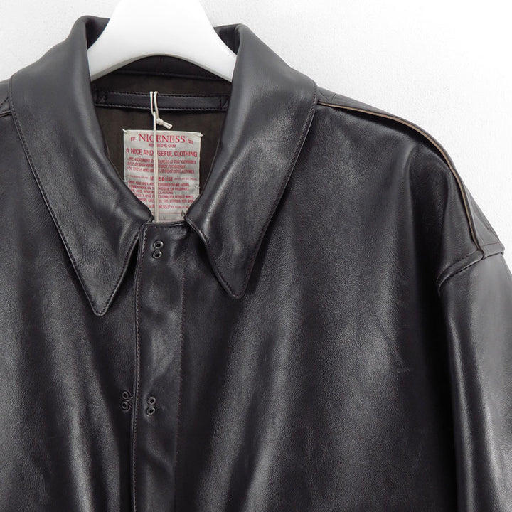 NICENESS/ナイスネス】MONKMAN / モンクマン (ブラウンコアラムレザー