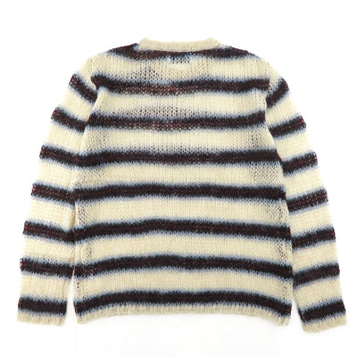 【SUGARHILL/シュガーヒル】<br>MOHAIR STRIPE PULLOVER <br>2411300603