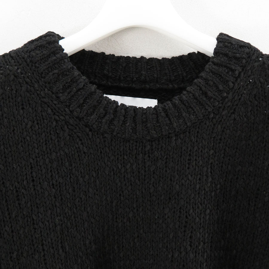 Graphpaper/グラフペーパー】Cotton Wool Slub Oversized Crew Neck