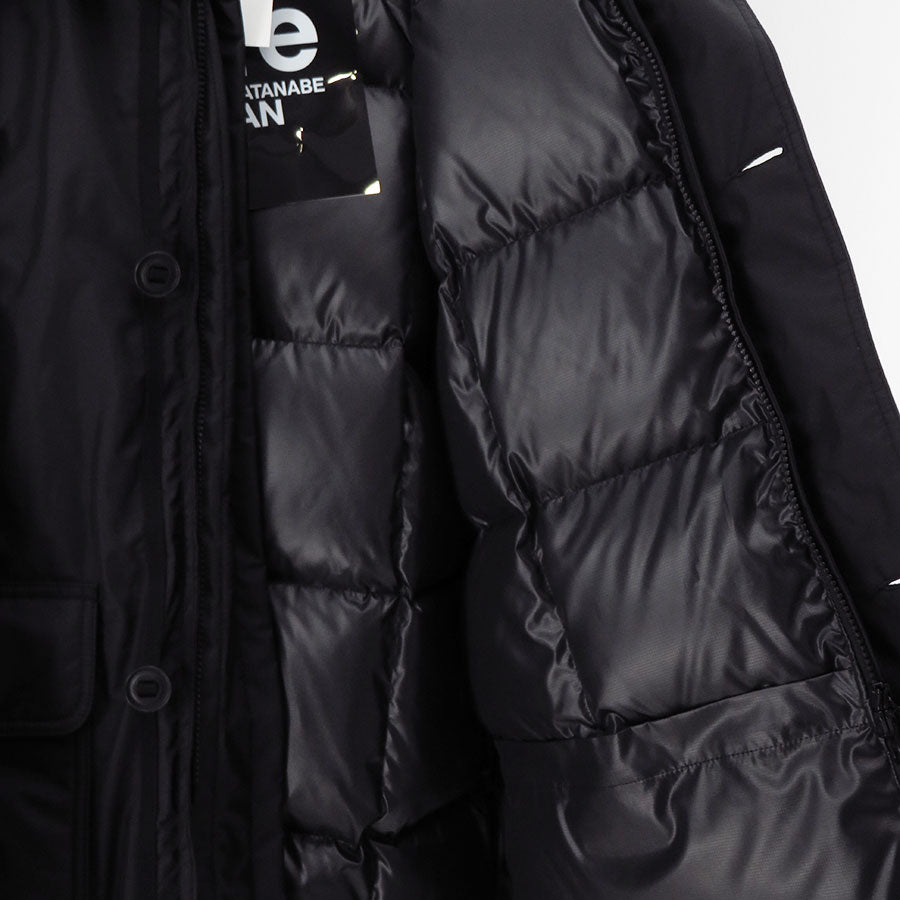 【eYe JUNYA WATANABE MAN】<br>ナイロンリップ×綿ダック GORE TEX THE NORTH FACE ダウンジャケット <br>WP-J913-100