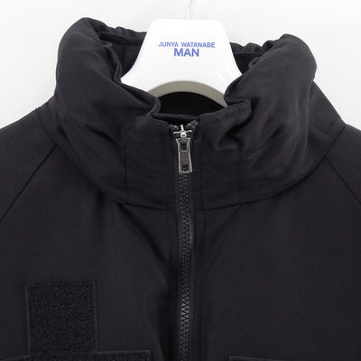 【eYe JUNYA WATANABE MAN】<br>ウールサージ撥水加工 NANGA LEVEL 7 ダウンジャケット <br>WP-J914-100