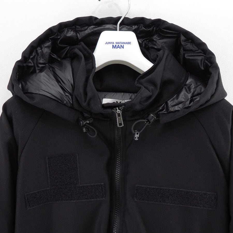 【eYe JUNYA WATANABE MAN】<br>ウールサージ撥水加工 NANGA LEVEL 7 ダウンジャケット <br>WP-J914-100