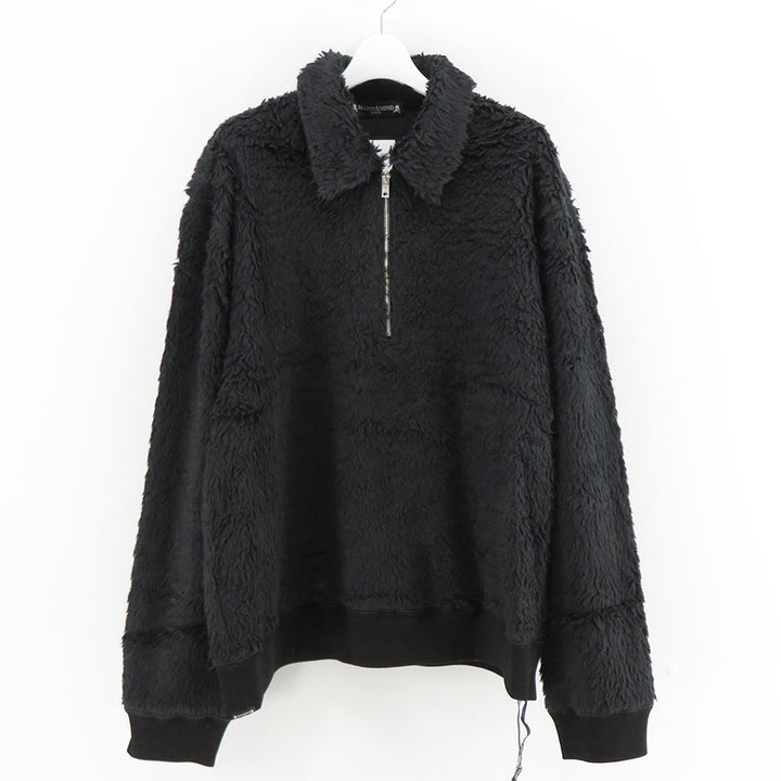 MASTERMIND WORLD/マスターマインドワールド】SHAGGY HALF-ZIP POLO