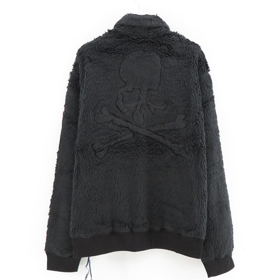 MASTERMIND WORLD/マスターマインドワールド】SHAGGY HALF-ZIP POLO