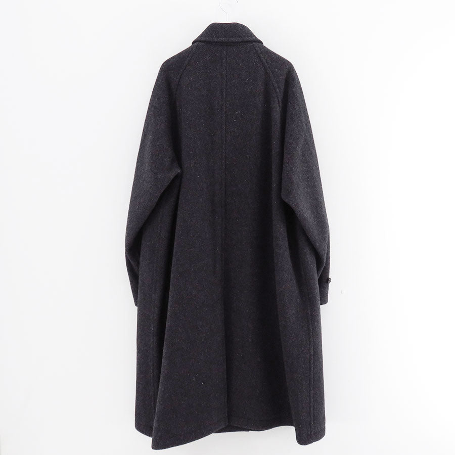 【Unlikely/アンライクリー】<br>Unlikely Balmacaan Coat Nep Tweed <br>U25F-19-0001