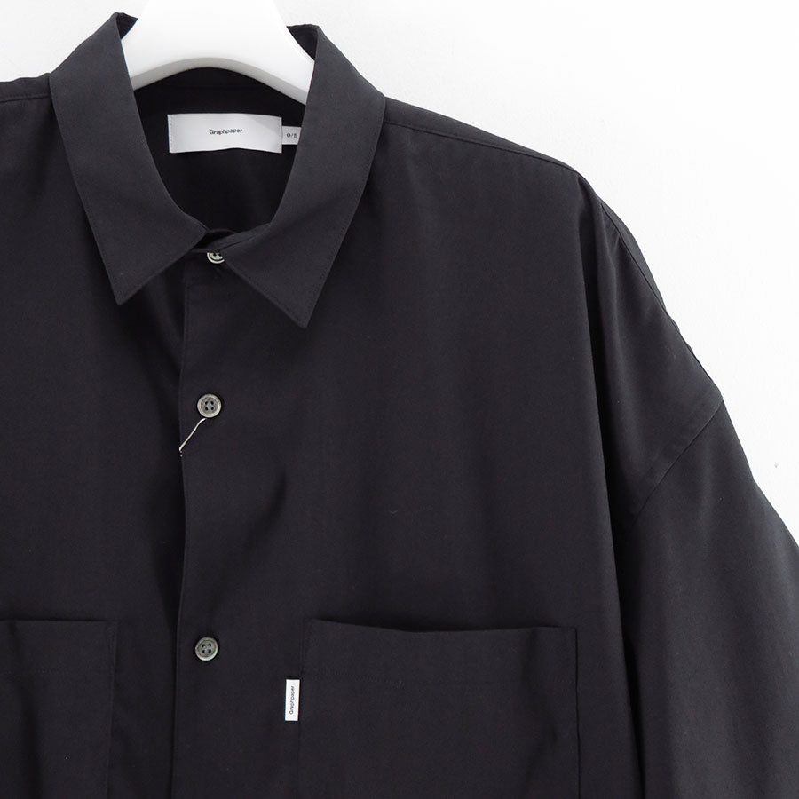 Graphpaper/グラフペーパー】Solotex Twill S/S Oversized Box Graphpaper/グラフペーパー】Solotex Twill S/S Oversized Box