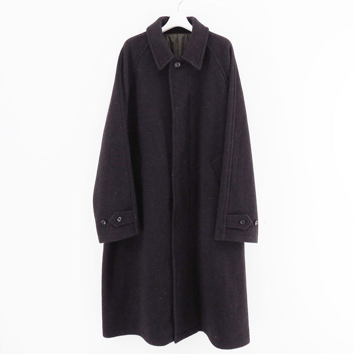 ハピネス！　最終値下げ！　フランス製C. ROMAINのコート Unlikely/アンライクリー】Unlikely Balmacaan Coat Nep Tweed U25F-19