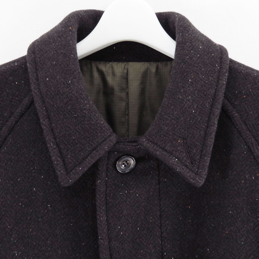 【Unlikely/アンライクリー】<br>Unlikely Balmacaan Coat Nep Tweed <br>U25F-19-0001
