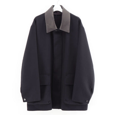 【11/21からポイント10%還元】<br>【AURALEE/オーラリー】<br>CASHMERE MELTON HAND SEWN BLOUSON <br>A25AB02CN