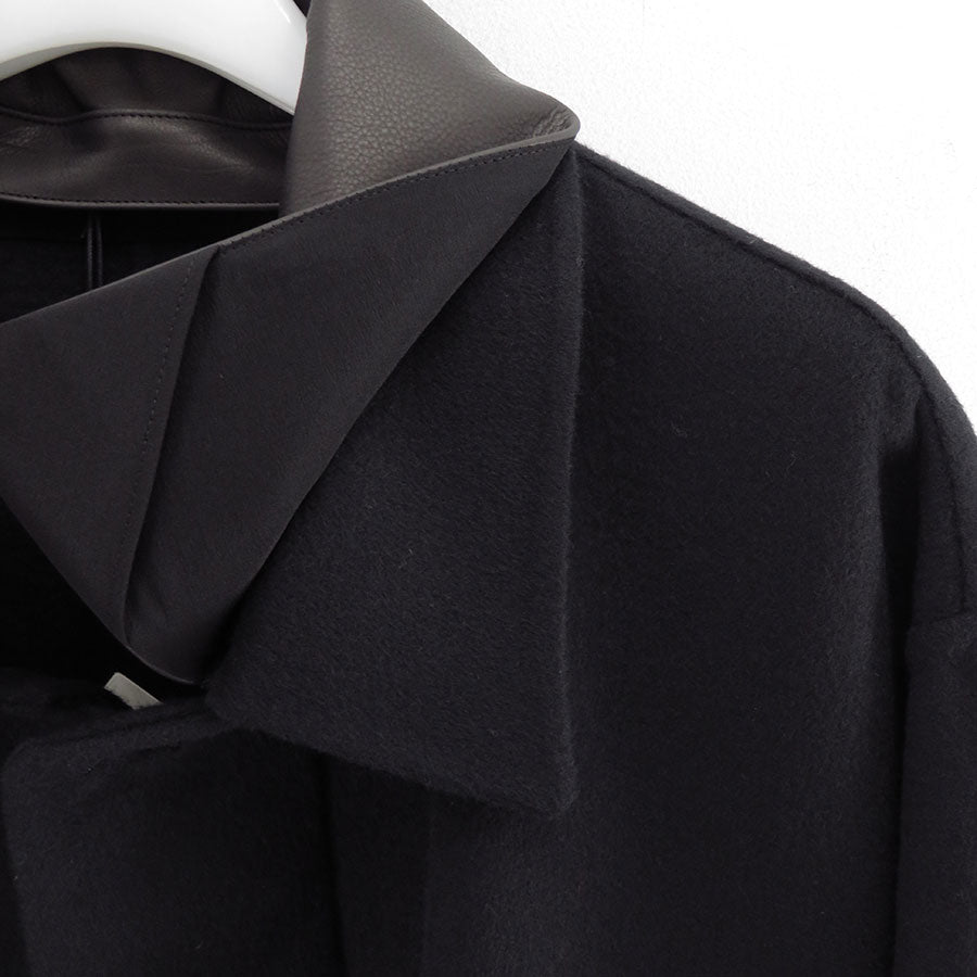 【11/21からポイント10%還元】<br>【AURALEE/オーラリー】<br>CASHMERE MELTON HAND SEWN BLOUSON <br>A25AB02CN