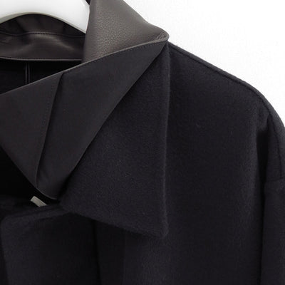 【11/21からポイント10%還元】<br>【AURALEE/オーラリー】<br>CASHMERE MELTON HAND SEWN BLOUSON <br>A25AB02CN