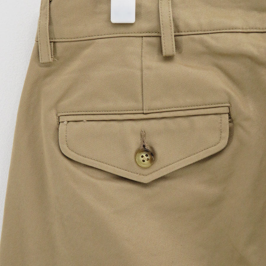 Unlikely アンライクリー テーパード チノパン カーキ Mサイズ Unlikely(アンライクリー) Unlikely Sawtooth Flap 2P Trousers