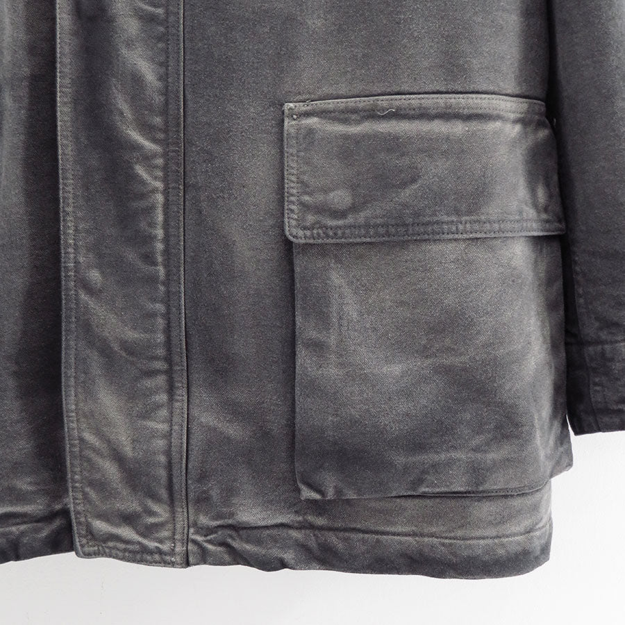 【11/21からポイント10%還元】<br>【AURALEE/オーラリー】<br>PRODUCT DYED ORGANIC COTTON DUCK BLOUSON <br>A25AB01CD