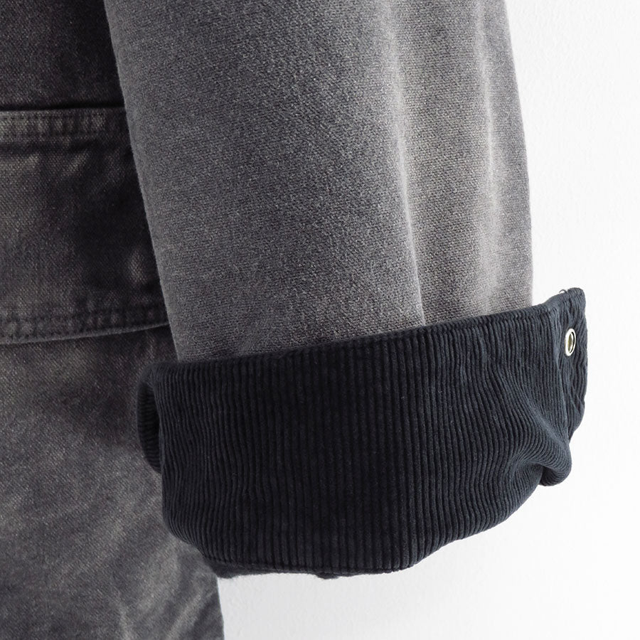 【11/21からポイント10%還元】<br>【AURALEE/オーラリー】<br>PRODUCT DYED ORGANIC COTTON DUCK BLOUSON <br>A25AB01CD